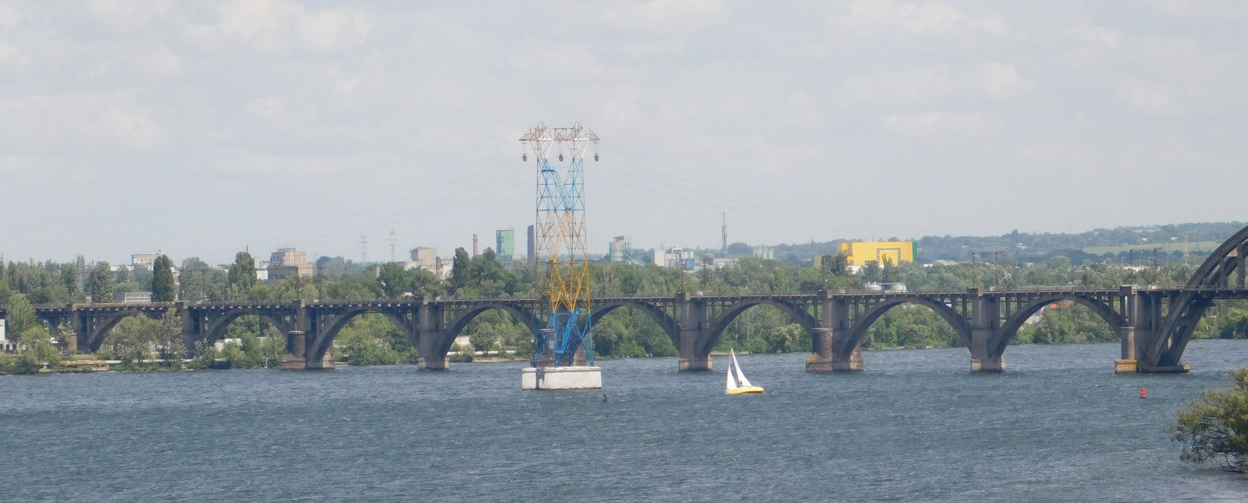 Дніпро міст обстріли атака місто інфраструктура