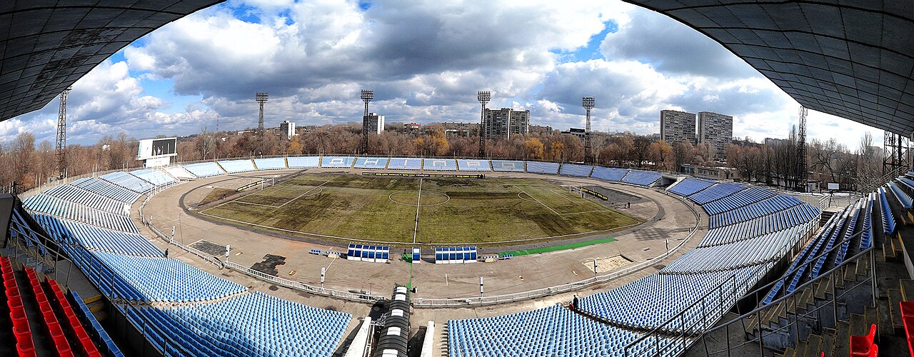 Стадіон Метеор Дніпро панорама арена